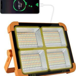 Portable 100W Rechargeable LED Solar Work Light